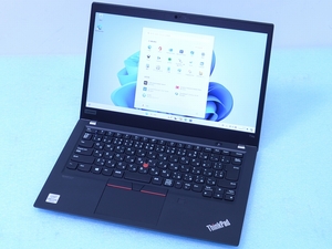  beautiful goods ThinkPad T14s 10 generation Core i7 SSD1TB memory 32GB Office Win11 face certification / fingerprint authentication thin type light weight Lenovo laptop PC control C06