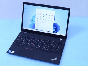 Aランク 11世代 Core i5 16GBメモリ SSD256GB Windows11 ThinkPad T15 Gen2 Lenovo ノートパソコン 管理A09