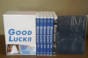 DVD-BOX теледрама [GOOD LUCK!!](2003 год радиовещание ) паспорт с футляром / Kimura Takuya . подлинный один ..kou Kuroki Hitomi Uchiyama Rina .. задний длина .