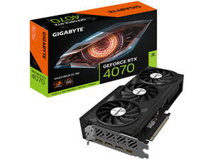 GIGABYTE GV-N4070WF3OC-12GD GeForce RTX 4070 搭載 グラフィックスカード 新品未開封 送料込み