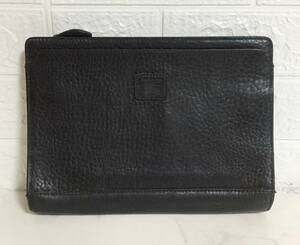 no22969 Burberrys Burberry Vintage натуральная кожа клатч ручная сумочка сумка 