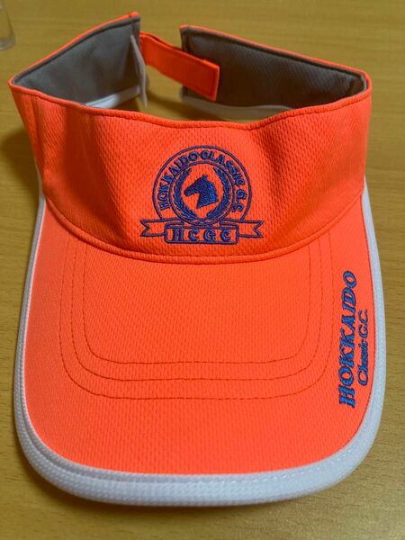 北海道クラッシックゴルフ倶楽部 サンバイザー ゴルフサンバイザー 帽子