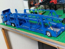 1/32アオシマトラックトレーラー改、自作のキャリアカー_画像10