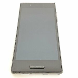 ジャンク品 SIMフリー Qua Phone au/京セラ KYV42 ブラック 判定○ [C5522]