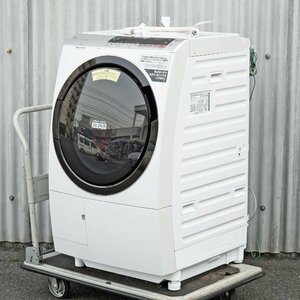 HITACHI 日立 BD-SX110CL ドラム式洗濯乾燥機 洗濯11kg 乾燥6kg 2019年製◆左開き ビッグドラム 風アイロン [H674]