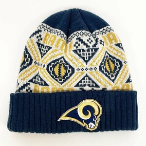 NEWERA ニューエラ ニットキャップ 帽子 NFL Los Angeles Rams ロサンゼルス・ラムズ [R13258]