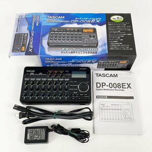 TASCAM タスカム DP-008EX 8トラック ポータブル MTR デジタルポケットスタジオ◆録音機材 SDカード記録タイプ [N7291]