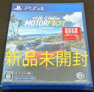 【新品未開封・初回特典付】ザ クルー：モーターフェス　PS4