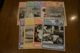 FOUR SMALL WHEELS 9冊(イギリスのミニカー雑誌)1982年～1983年