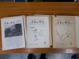 愛知の野鳥（日本野鳥の会愛知県支部機関誌）　1988年1月No.33～1999年11月No.153　105冊（欠号あり。）