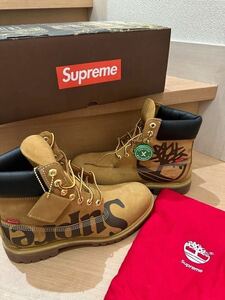 SUPREME × TIMBER LAND collaboration Boot water proof boots Supreme Timberland new goods unused ultimate beautiful goods 27.0cm US9 -inch 