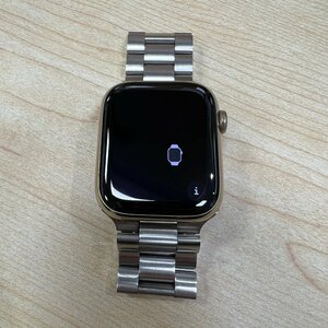 Apple AppleWatchSeries7 ゴールドステンレススチール　45mm