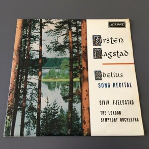 [g52]/ 英盤 LP /『Flagstad / Sibelius Song Recital / フラグスタート / シベリウス歌曲集 / フィエルスタード ロンドン響』/ OS 25005