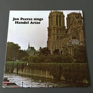 [m49]/ 英盤 LP /『Jan Peerce Sings Handel Arias / ジャン ピアース』/ WG 1004