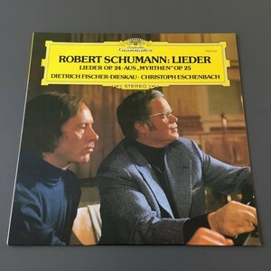 [m19]/ 独盤 LP /『シューマン 歌曲集 / フィッシャー ディースカウ エッシェンバッハ / Schumann Fischer-Dieskau Eschenbach』/ 2530 543