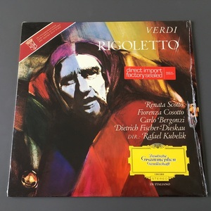 [c49]/ 独盤 LP /『ヴェルディ リゴレット / クーベリック スコット フィッシャー ディースカウ / Verdi Rigoletto / Kubelik』/ 136 280