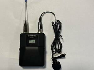 SHURE QLXD1-JB wireless microphone body pack type transmitter 