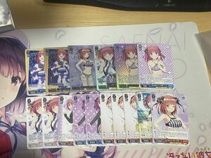 ヴァイスシュヴァルツ 五等分の花嫁　プレミアムブースター　セット