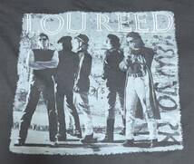 【送料無料】90s Vintage T-Shirt / LOU REED「NEW YORK」 ‘90 JAPAN TOUR/ size : L / ルー・リード ツアーTシャツ / 国内物ボディ _画像3