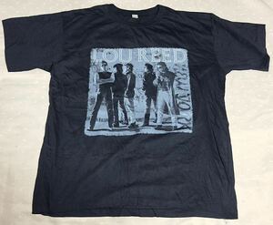 【送料無料】90s Vintage T-Shirt / LOU REED「NEW YORK」 ‘90 JAPAN TOUR/ size : L / ルー・リード ツアーTシャツ / 国内物ボディ