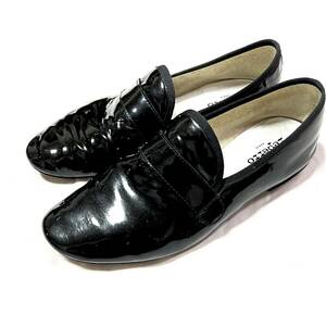 レペット repetto Michael マイケル パテントレザーローファー メンズ　42 黒