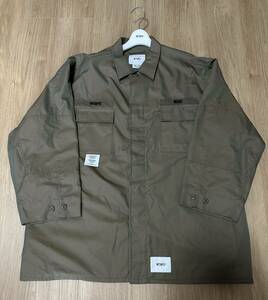 新品同様 20SS ダブルタップス WTAPS 201WVDT-JKM04 GUARDIAN JACKET.COPO.TWILL OLIVE DRAB M ジャケット 