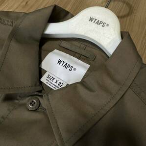 新品同様 20SS ダブルタップス WTAPS 201WVDT-JKM04 GUARDIAN JACKET.COPO.TWILL OLIVE DRAB M ジャケット の画像4