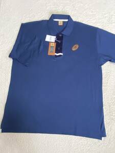 L size. person also OK!* tag attaching new goods [axy/ Mizuno ] gentleman polo-shirt with short sleeves (M)*