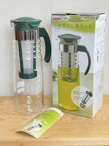* new goods [HARIO/ HARIO ] basket net attaching water .. tea pot 1,200ml( made in Japan )*
