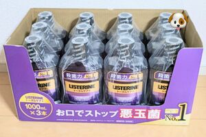 リステリン トータルケアPLUS+ 1,000mL×12本セット。