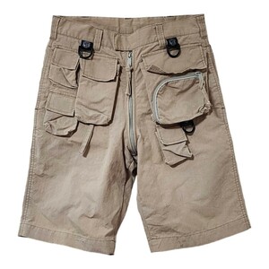 1999 General Research PARASITE FISHING CARGO POCKET PANTS SHORTS ジェネラルリサーチ パラサイト カーゴ パンツ 90s vintage archive