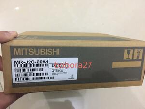 新品 ★☆★MITSUBISHI 三菱電機 シーケンサ ACサーボアンプ MR-J2S-20A1