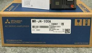 未使用品 MITSUBISHI 三菱電機 MELSERVO-J4 ACサーボアンプ MR-J4-100A 【６ヶ月保証】