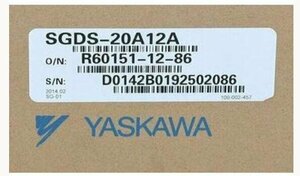 新品　YASKAWA 安川電機 SGDS-20A12A サーボドアンプ 【６ヶ月保証】