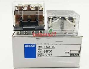 100個入りセット 新品★ OMRON オムロン リレー　LY4N-D2　 DC24V/24VDC