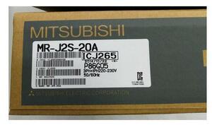 新品　MITSUBISHI　三菱　MR-J2S-20A サーボアンプ　【6ヶ月保証付き】