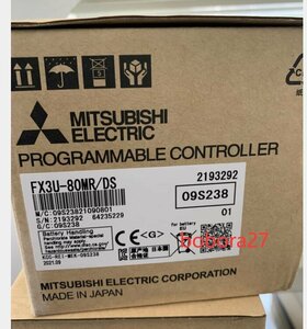 新品■MITSUBISHI/三菱 マイクロシーケンサー 基本ユニット FX3U-80MR/DS