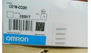 新品■OMRON 　オムロン 　CS1W-OD261　トランジスタ出力ユニット 【６ヶ月保証】