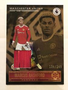 【マーカス・ラッシュフォード #188】2021-22 Panini Chronicles Illusions Premier League Memorabilia Marcus Rashford 134/249