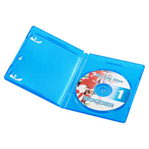 ブルーレイディスクケース 1枚収納 10枚セット 市販のブルーレイソフトと同じ厚さ12.5mm サンワサプライ BD-TN1-10BL 送料無料 新品