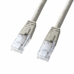 tsu. поломка предотвращение категория 6LAN кабель светло-серый 2m Giga bit i-sa сеть совершенно соответствует KB-T6TS-02N Sanwa Supply бесплатная доставка новый товар 
