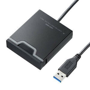 USB3.2 Gen1 SDカードリーダー 大切なメディアをホコリから守るマルチカードリーダー サンワサプライ ADR-3SDUBKN 新品 送料無料