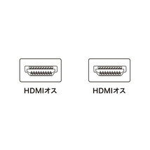 ハイスピードHDMIケーブル 1.5m ブラック 新規格HEC、フルHD（1080p）、4K×2K、3D映像対応 サンワサプライ KM-HD20-15H 送料無料 新品_画像4