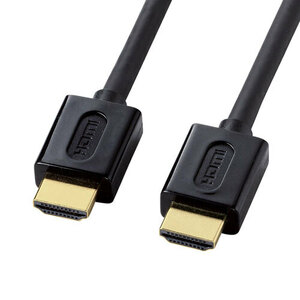 i-sa net correspondence high speed HDMI cable 2m black 3D image, full HD,4K×2K,ARC,PS3 Sanwa Supply KM-HD20-20DBK free shipping new goods 