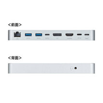 USB Type-Cドッキングステーション マグネットタイプ HDMI/DisplayPort・USBデバイス・LANポート サンワサプライ USB-CVDK9 送料無料 新品_画像3