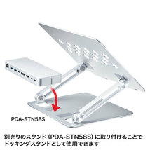 USB Type-Cドッキングステーション マグネットタイプ HDMI/DisplayPort・USBデバイス・LANポート サンワサプライ USB-CVDK9 送料無料 新品_画像7