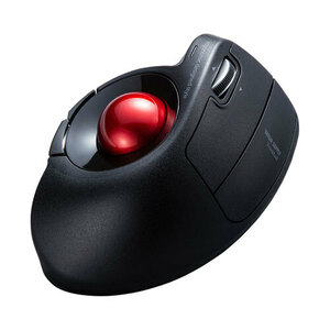  wireless L go trackball wrist . elbow. charge . reduction is possible human engineering form parent finger operation MA-WTB178BK Sanwa Supply free shipping new goods 