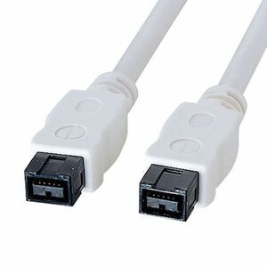 IEEE1394b cable white 0.3m IEEE1394b equipment companion. connection for KE-B9903WK Sanwa Supply free shipping new goods 