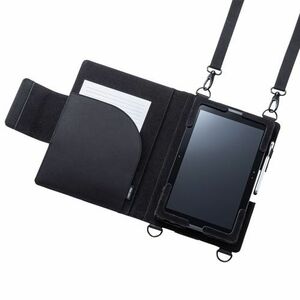 ショルダーベルト付き10.1型タブレットPCケース 背面カメラ対応 ハンドベルト ペンフォルダー付き PDA-TAB4N サンワサプライ 送料無料 新品