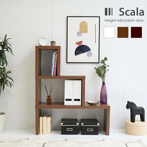 ネストテーブル 大中小 3個セット 幅30cm 幅60 幅90 サイドテーブル ローテーブル デスク テレビ台など Scala ID008 【カラーブラウン